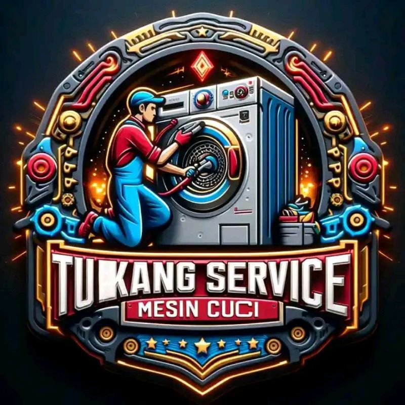 KAOS SABLON TUKANG SERVICE MESIN CUCI