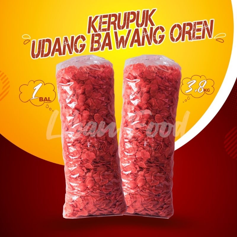 

KERUPUK OREN 1 BAL ISI 3,8 KG