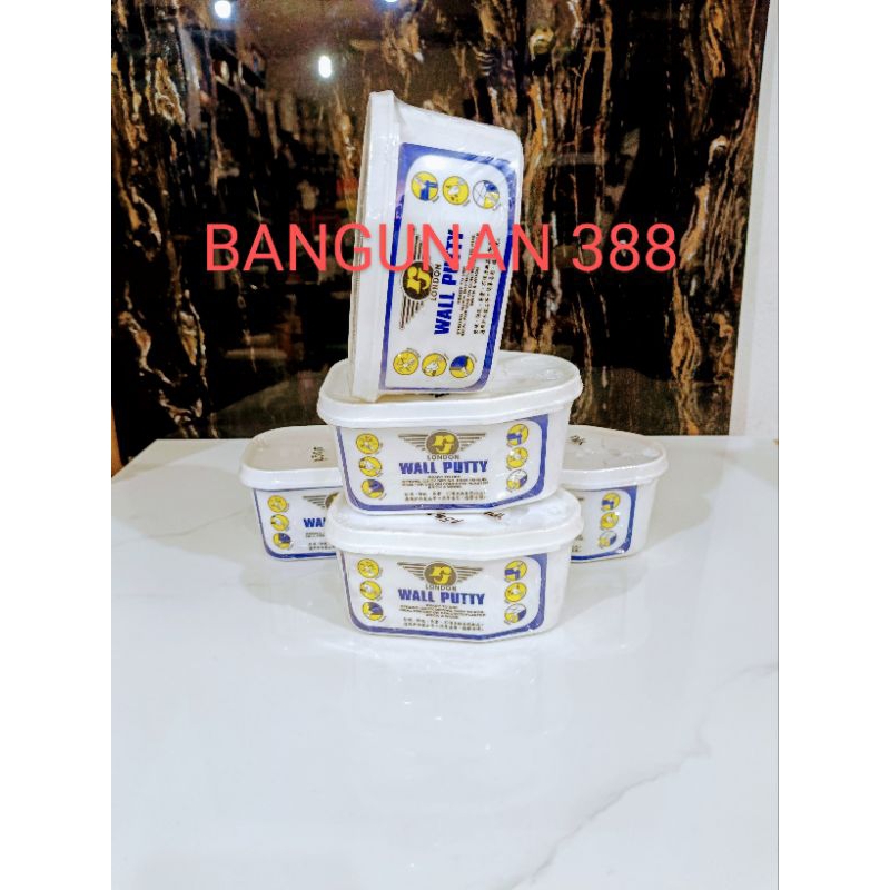 Wall Putty RJ 0.5 Kg/Dempul Tembok/Dempul RJ/Dempul Kayu