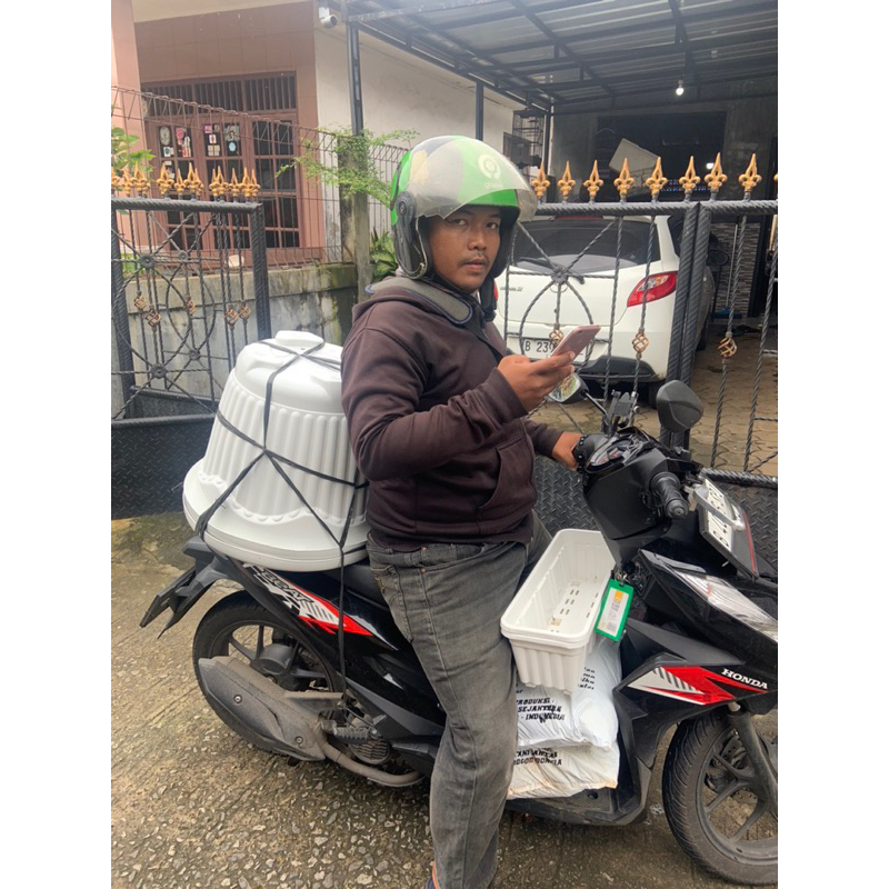 RB pot 50 cm putih jumbo besar untuk tabulampot termurah di pondok gede