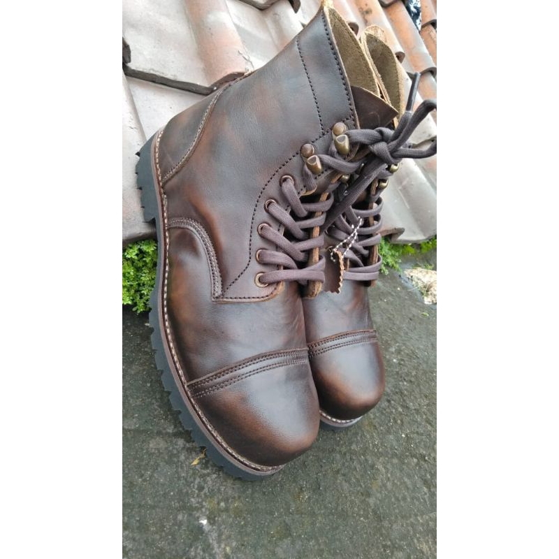 sepatu boots rider model Iron ranger boot enginering