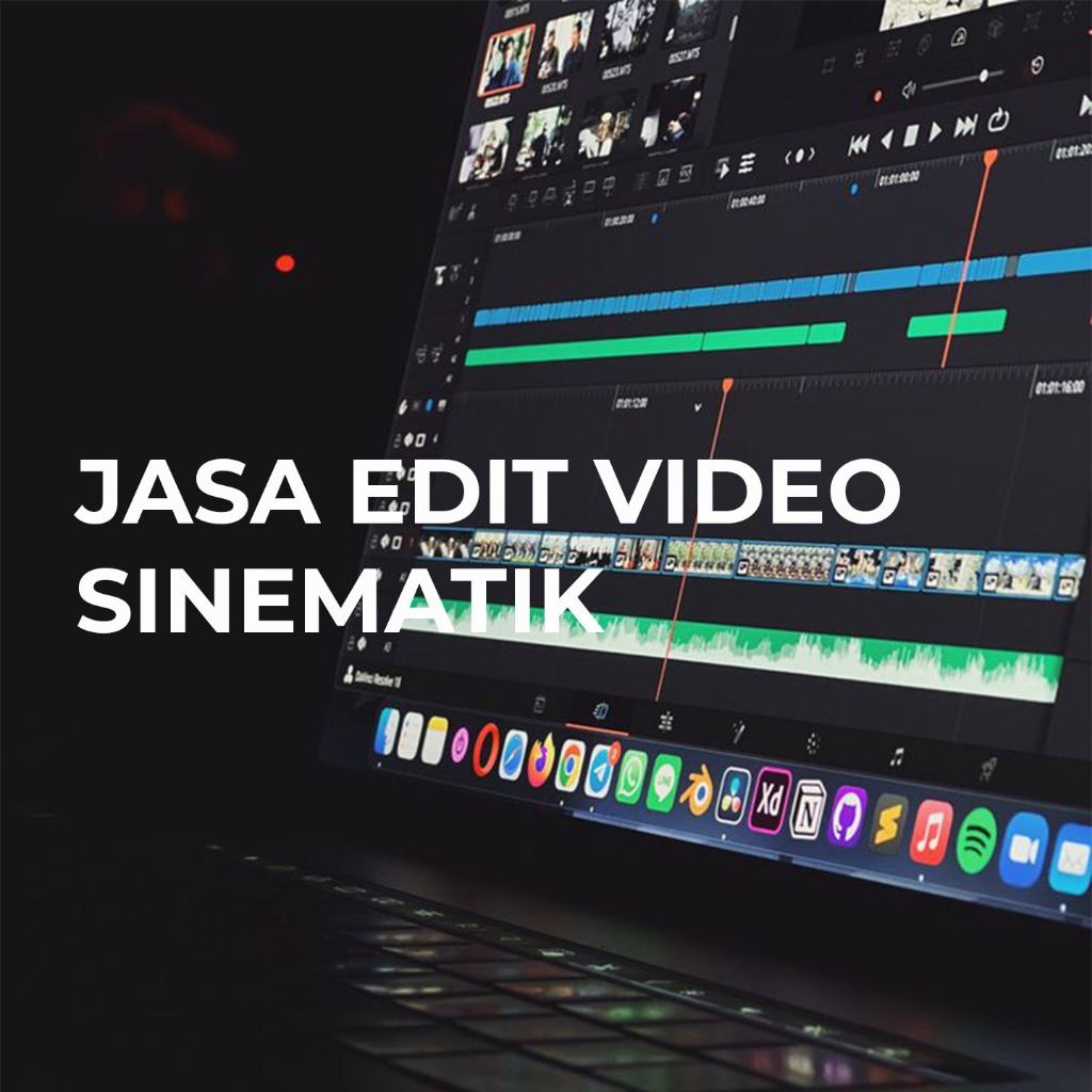 Jasa edit video sinematik wedding/graduation/iklan/teaser
