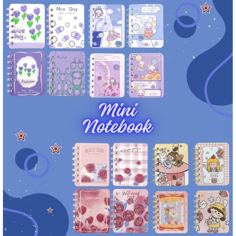 Mini Notebook Kawaii // ETALASE SPECIAL