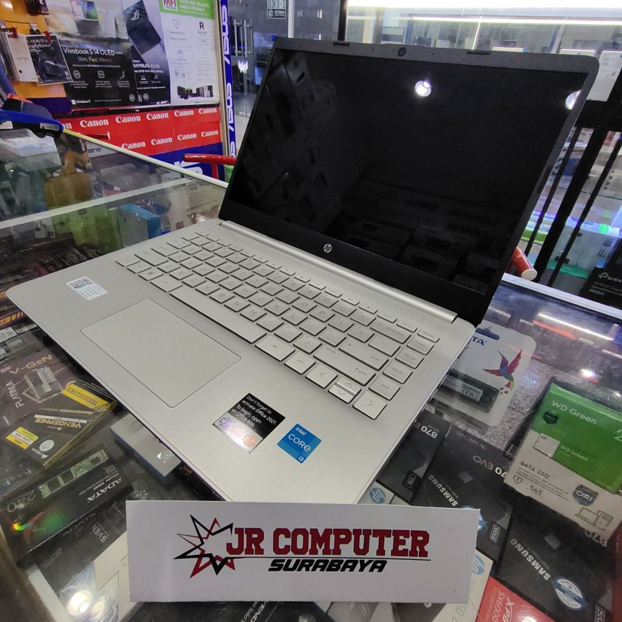 LAPTOP HP 14s-DQ5115TU i3-1215U|2x4GB|SSD 512GB|14" FHD|W11 OHS