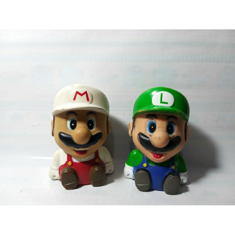 Celengan Kotak Tabungan Luigi Mario Bros Tukang Ledeng Nintendo Saving Save Safe Money Jar Box Coin 