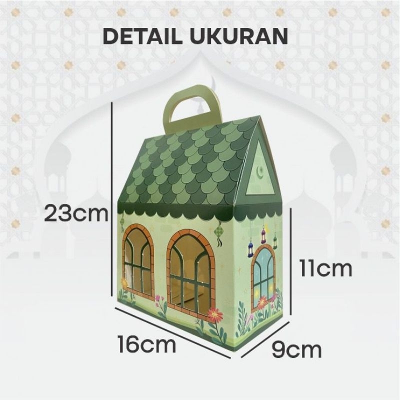 

GABLE BOX / KOTAK SNACK / PARCEL ANAK