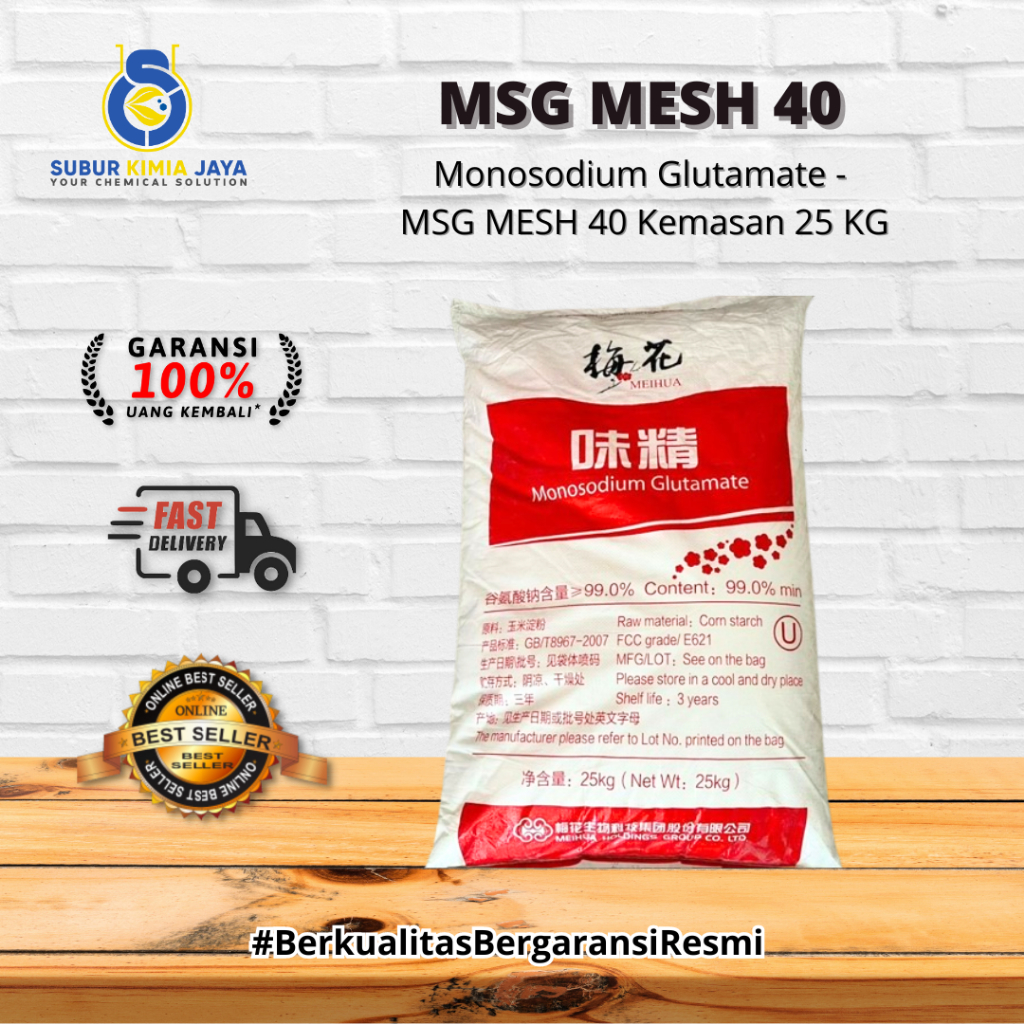 

Monosodium Glutamate - MSG MESH 40 25 KG Premium