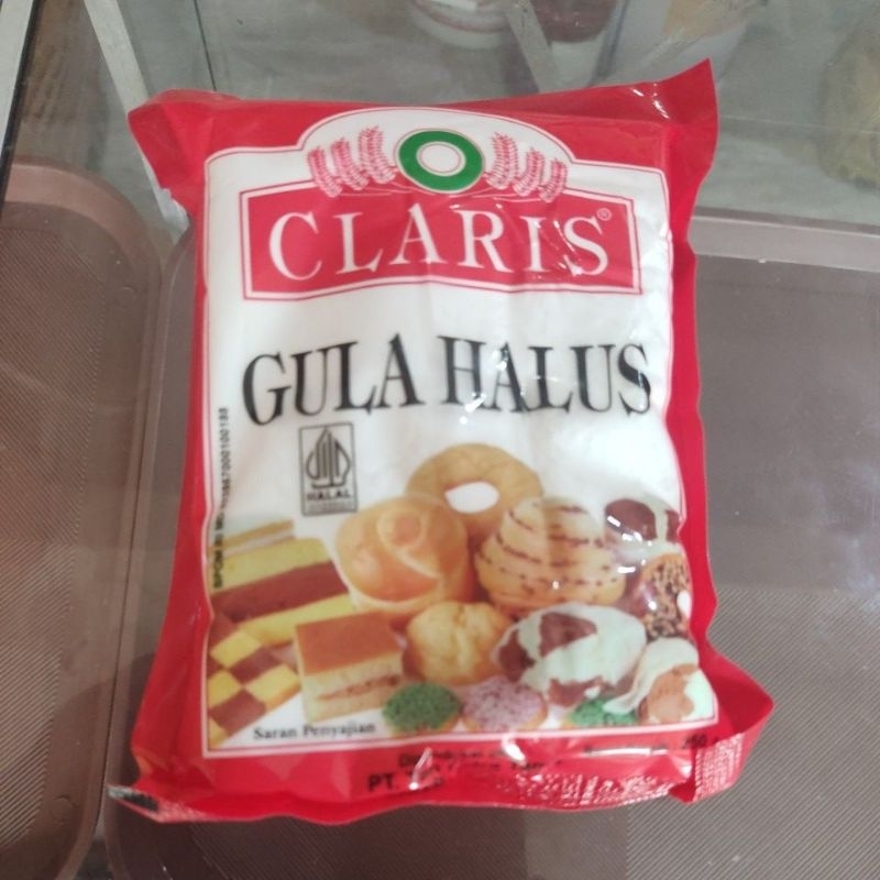 

GULA HALUS CLARIS SUGAR CASTOR CLARISS SWEET BUBUK POWDER MANIS MIXING TABUR