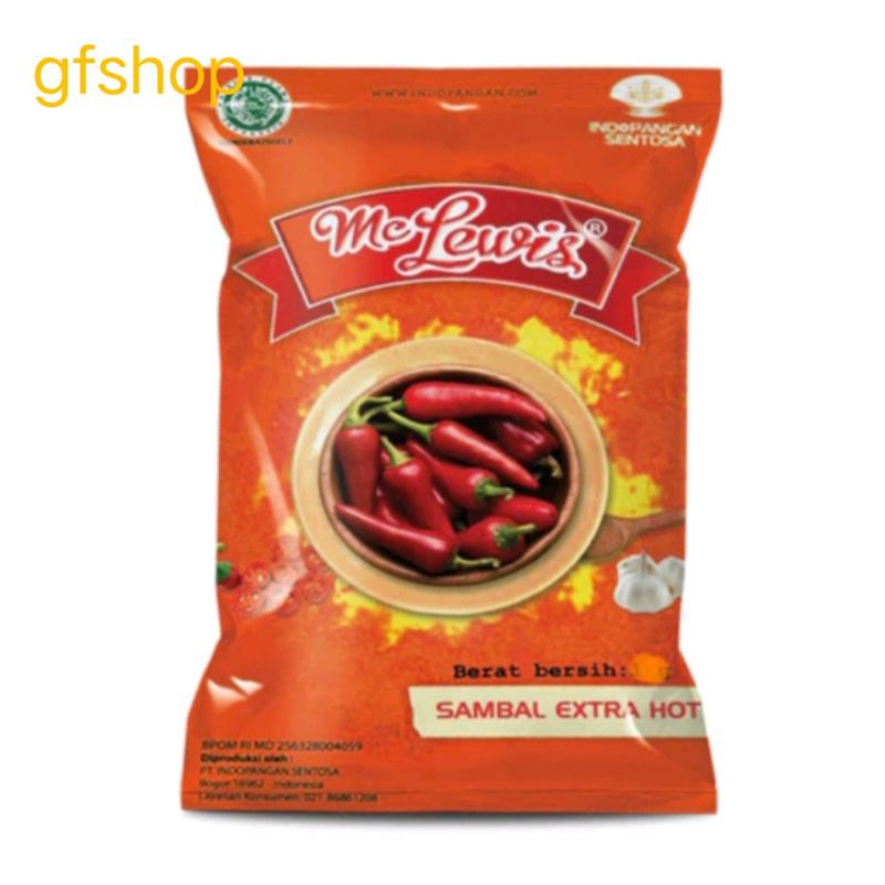 

Mc Lewis Chili Exta Hot 500g