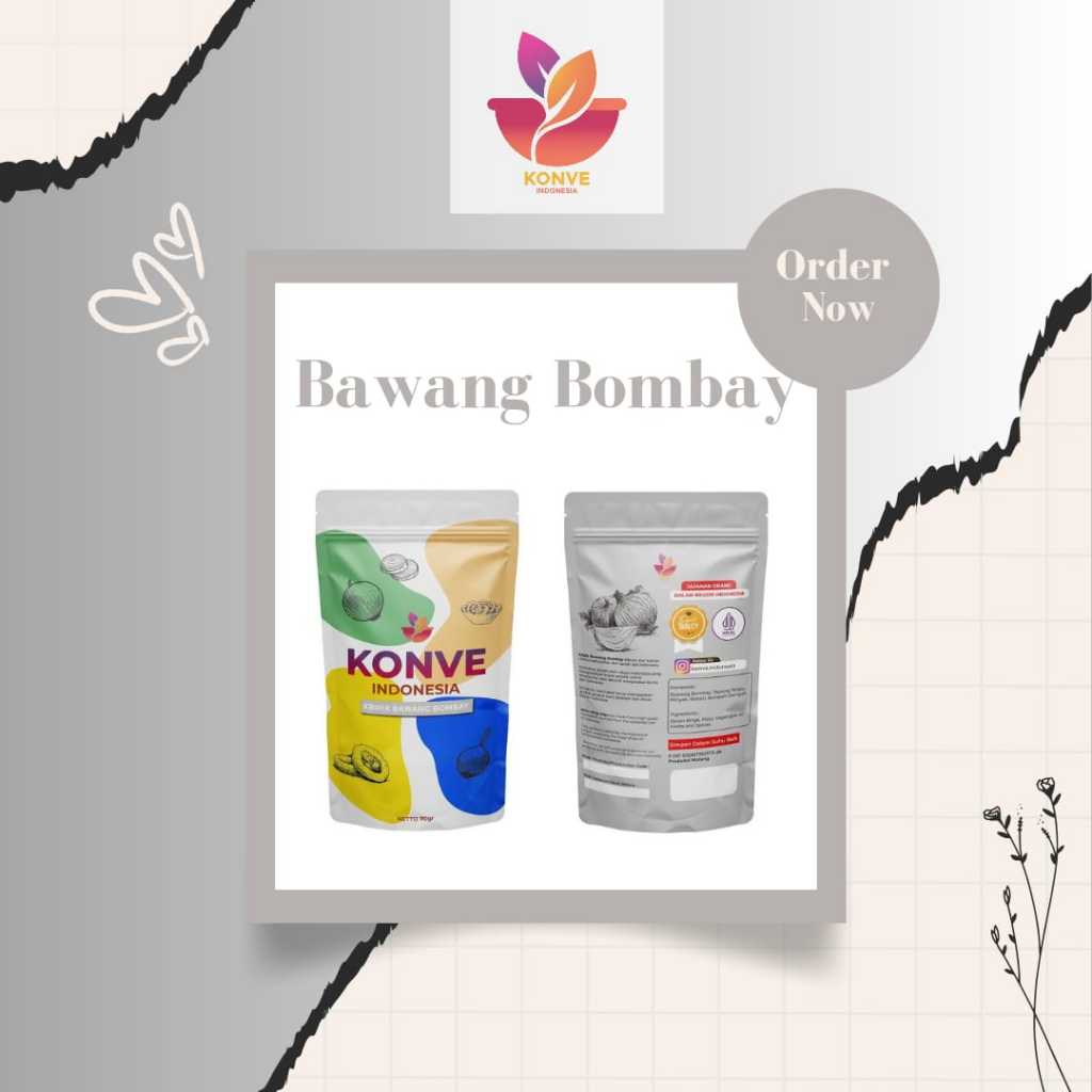 

Kripik Bawang Bombay 70 gr