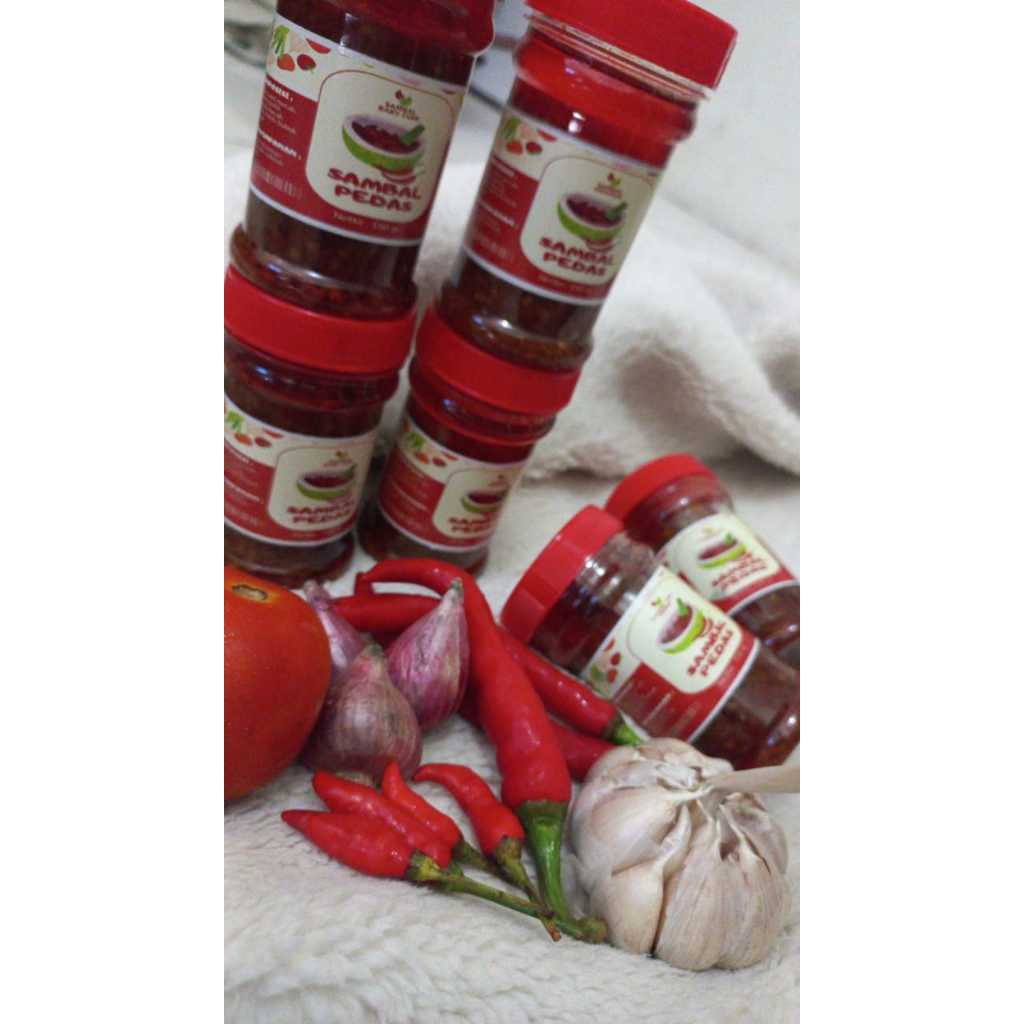 

Sambal Pedas Baby Cumi, Teri Medan, Pete, dan Original