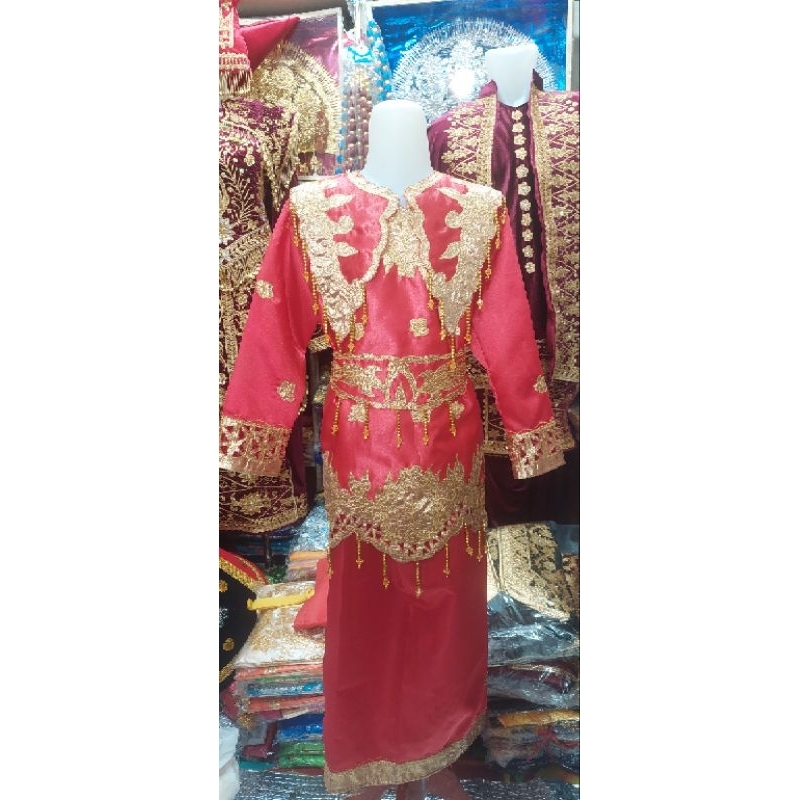 baju bordir anak/baju adat padang
