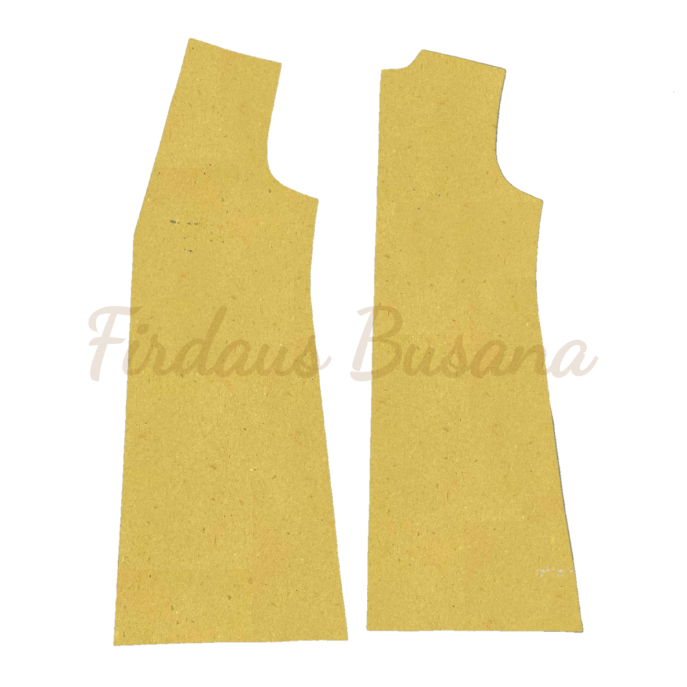 Partenzil Pola Outer Simple Tanpa Lengan Pola Baju Wanita Pola Pola Jiplak Pola Jahitan Firdaus