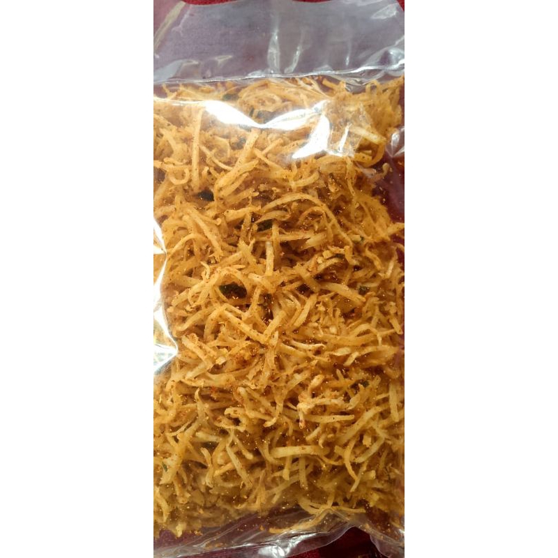 

singkong serut asrud pedas daun jeruk