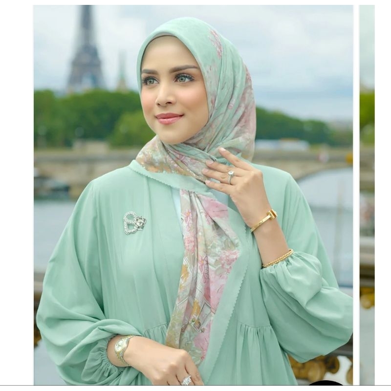 New Buttonscarves the Parisian Emily bonbon size XL / syar'i