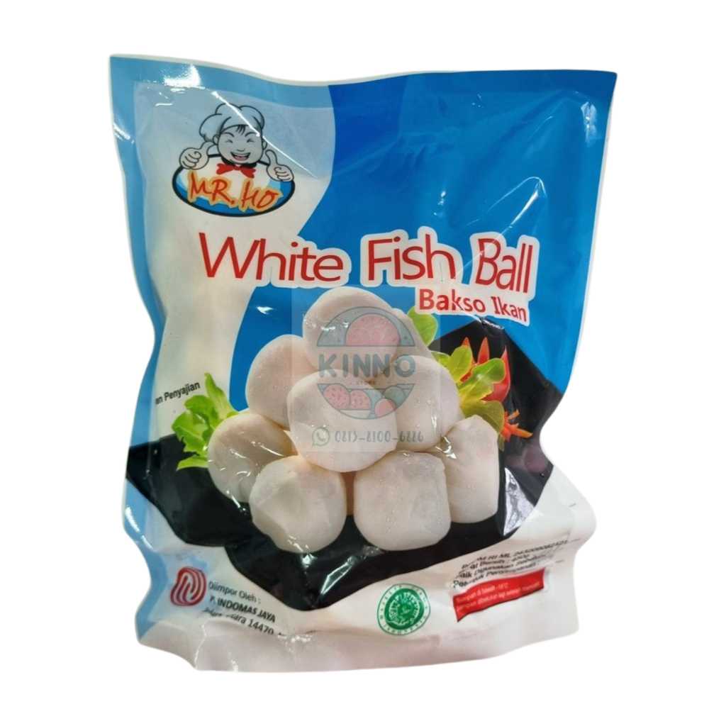 

White Fish Ball | Bakso Ikan Mr Ho 450gr / 200gr