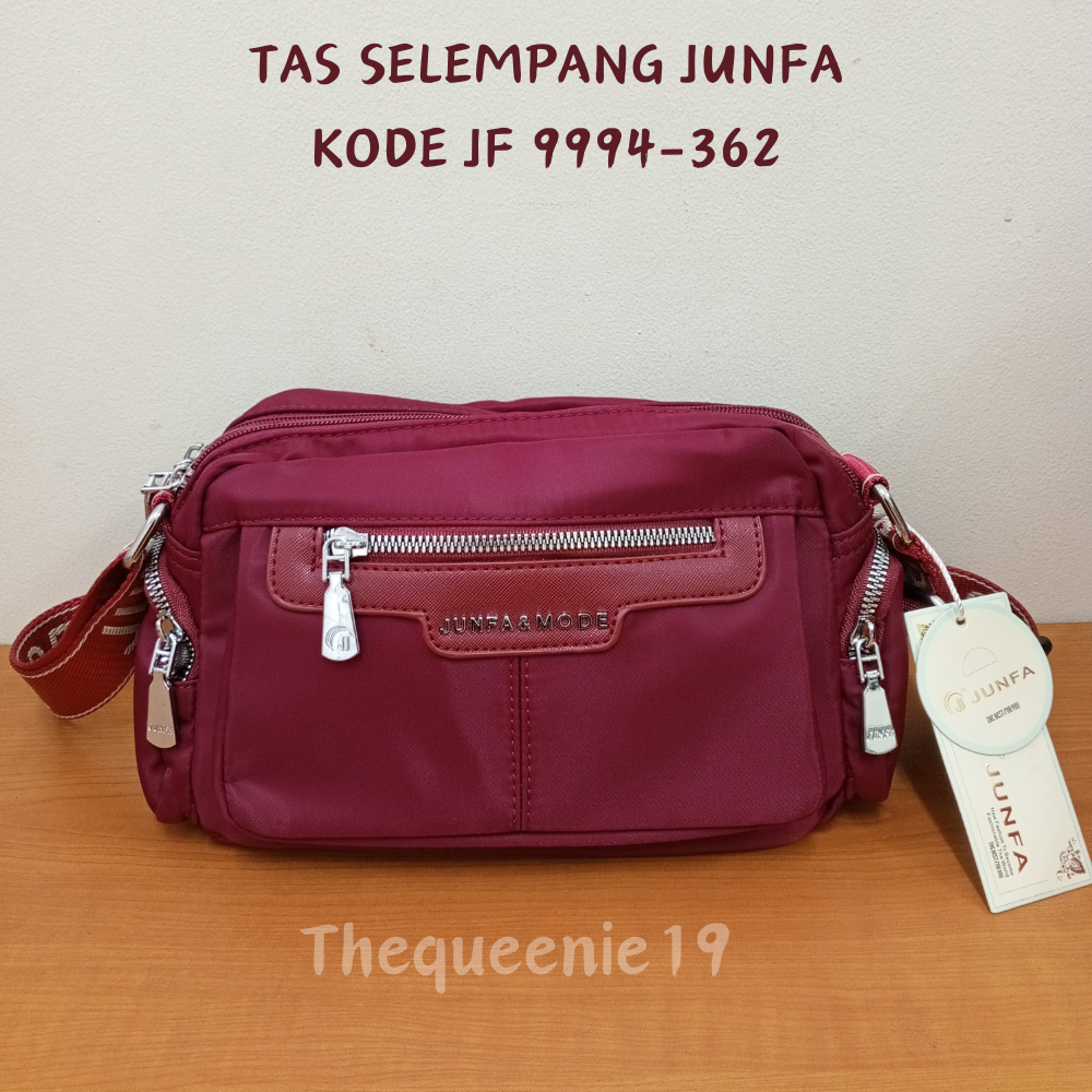 READY STOCK TAS JUNFA PARASUT TAS SELEMPANG WANITA #JF 9994-362