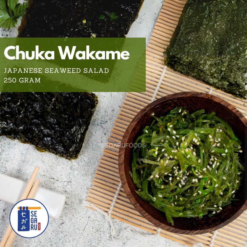 

Chuka Wakame | Seaweed | Salad Rumput Laut Halal MUI 250 Gram
