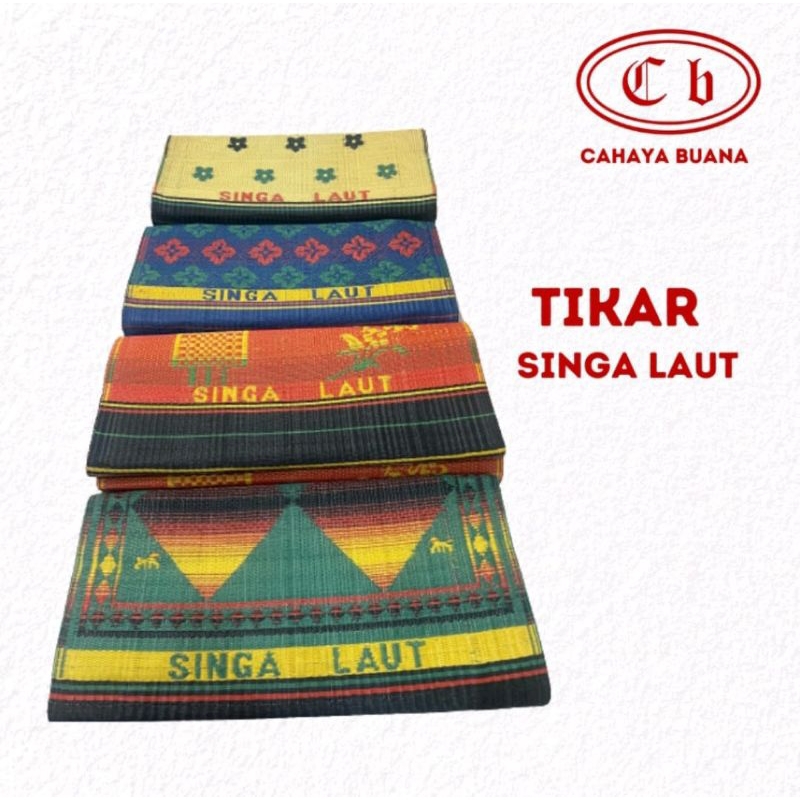 Tikar plastik anyam 2x3