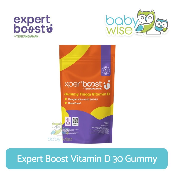 Expert Boost Vitamin D 30 Gummy - Vitamin Anak Dan Dewasa