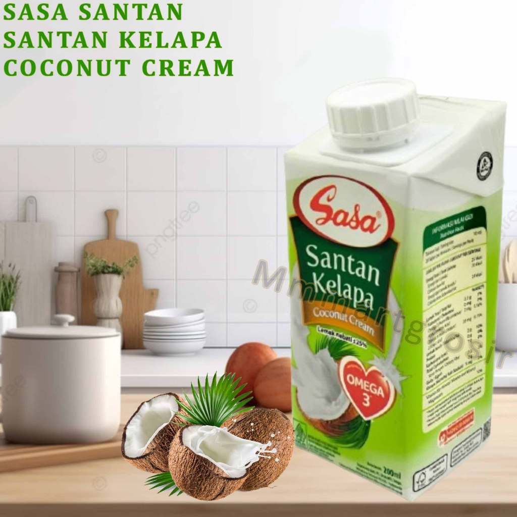 

Sasa Santan / Santan Kelapa Instan / Coconut Cream / 200ml