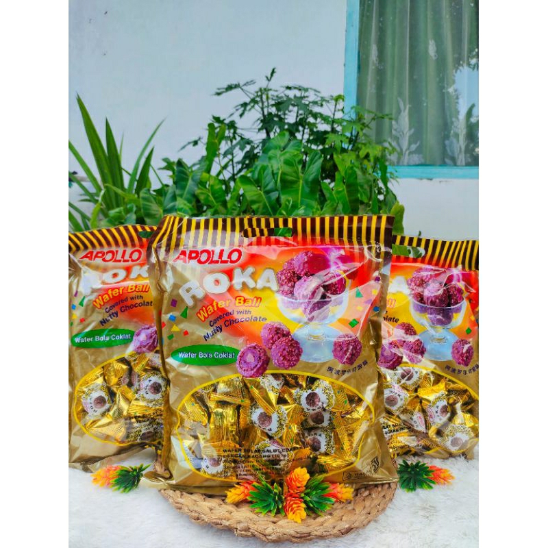 

Roka wafer ball kemasan 300gram