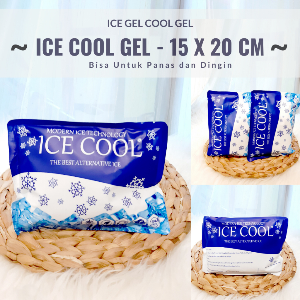 COOL GEL PILLOW / ice gel pack / COOL GEL BLUE / ICE GEL AC