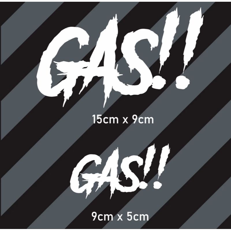 

STIKER GAS!!