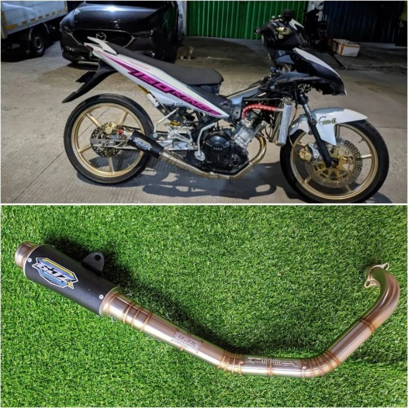 Knalpot Original Gjz Racing Exhaust Mx King,Mx Old,Mx,New