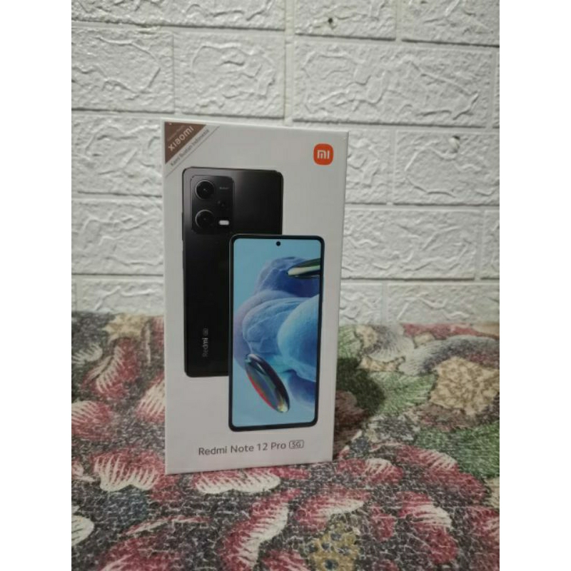 Redmi Note 12 Pro 5G (8GB+8GB/256GB) Kamera SONY IMX766 OIS NO REPACK 100% SEGEL RESMI BNIB