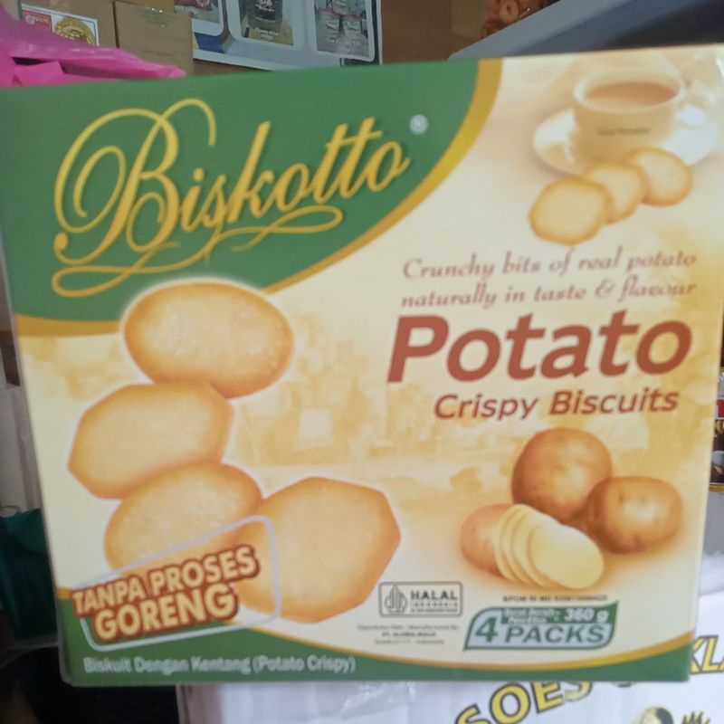 Potato Crispy Biscuits