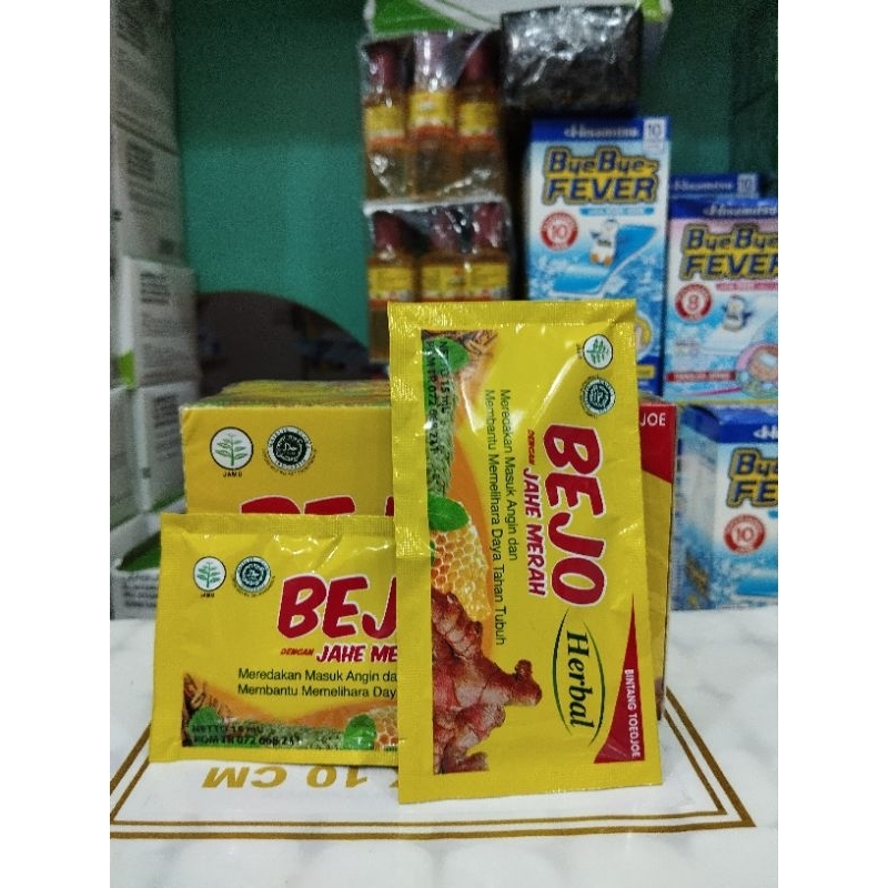 

Bejo Jahe Merah - 1 sachet 15ml - Bintang Toedjoe - Masuk Angin