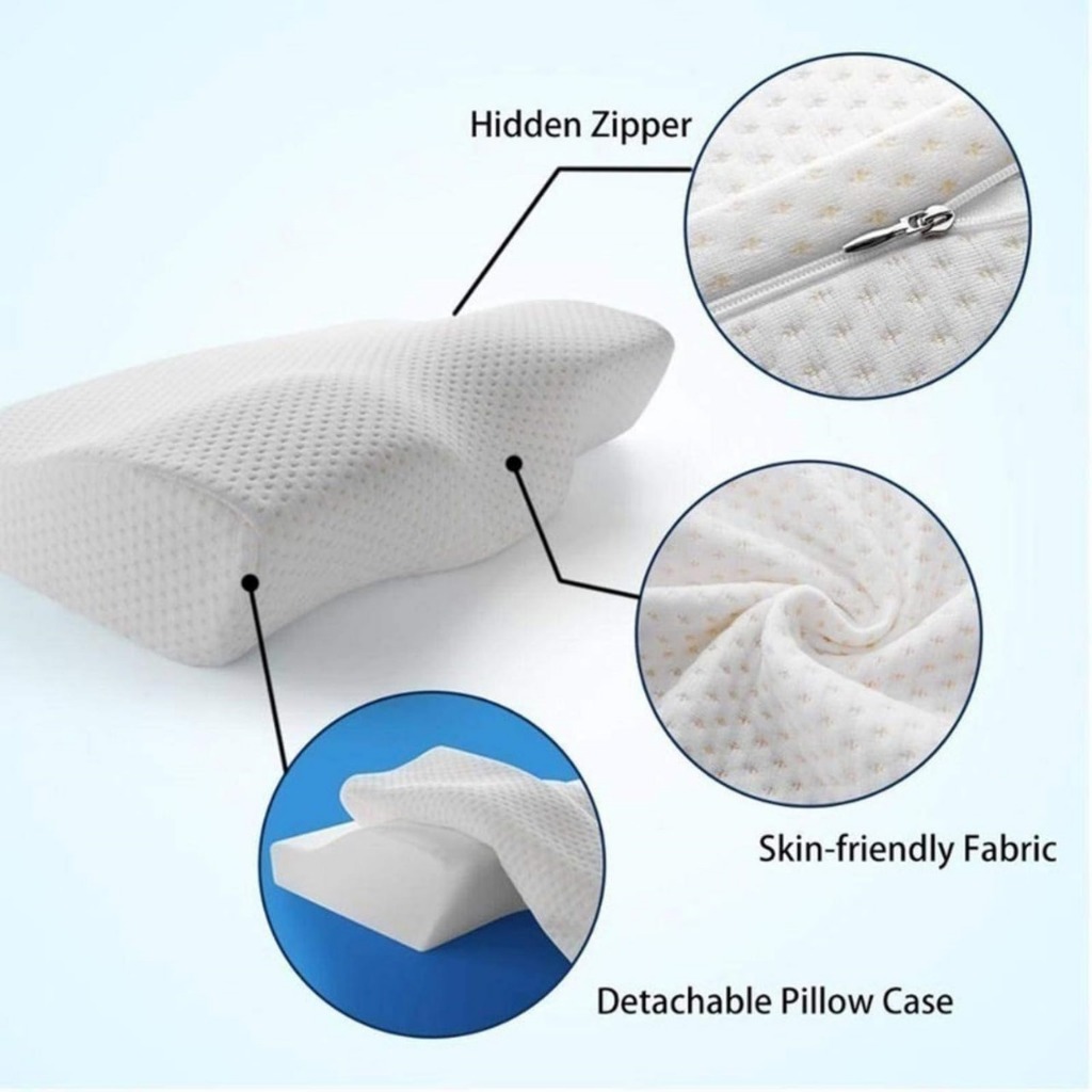 Bantal Kesehatan leher kepala Memory Foam Pillow-3