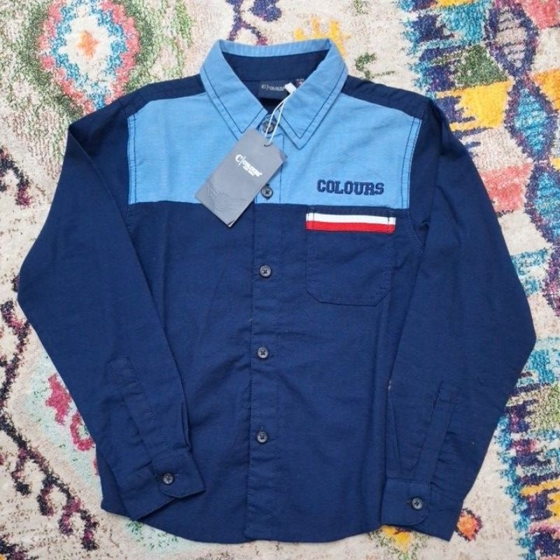 Kemeja Anak Colours by Kids Icon