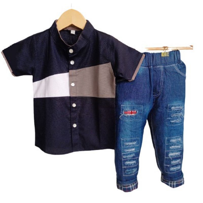 baju koko dewasa dan baju anak anak