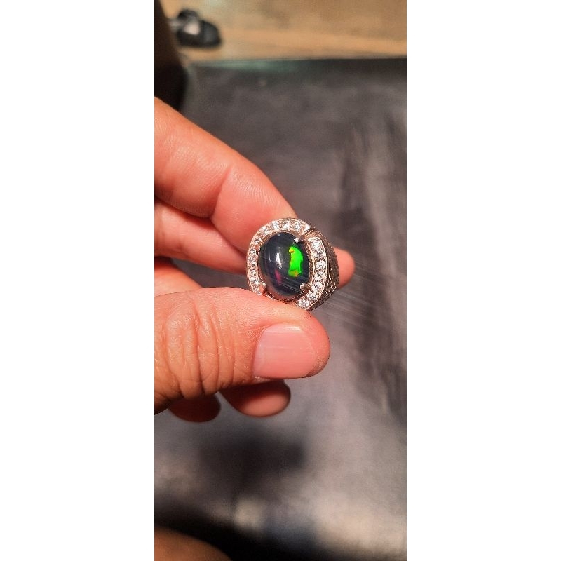 BATU AKIK BLACK OPAL BANTEN