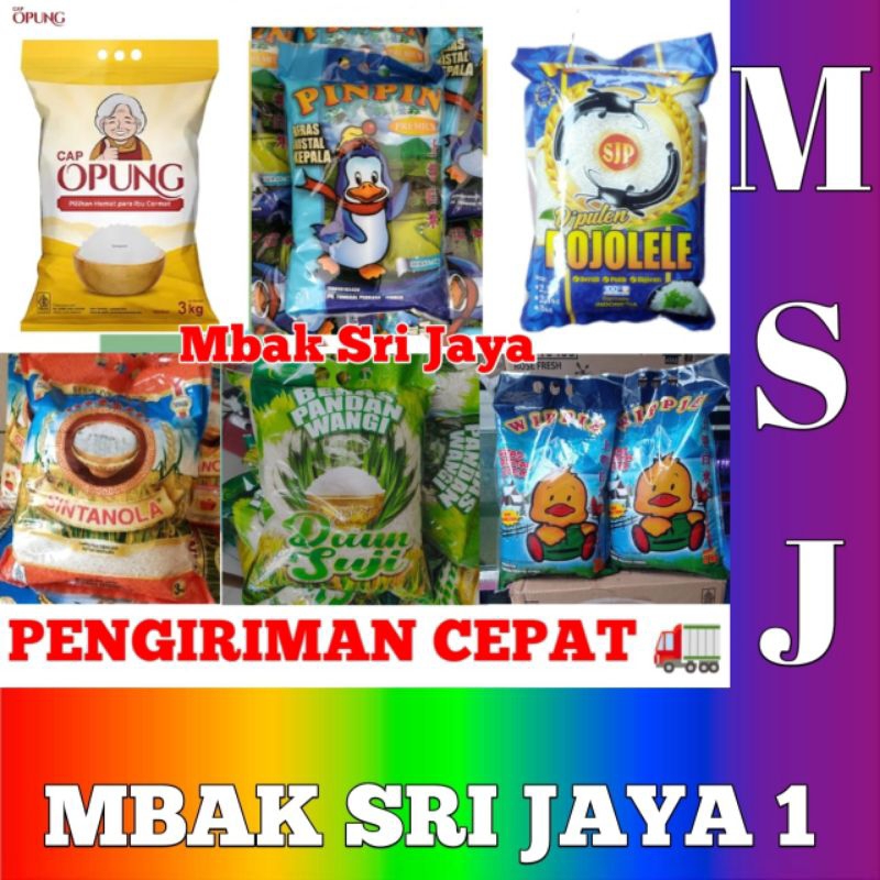 

Beras Premium Kemasan 3Kg ASLI PACKING PABRIK