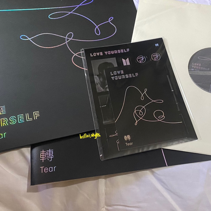 

[SHARING READY INA] BTS VINYL LY TEAR PHOTOCARD VINYL TEAR DILAN