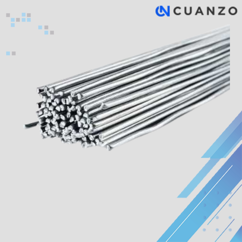 Kawat Las Aluminium Electrode Suhu Rendah 500mm 20PCS / Kawat Las Listrik Steinlis Alumunium Stainle