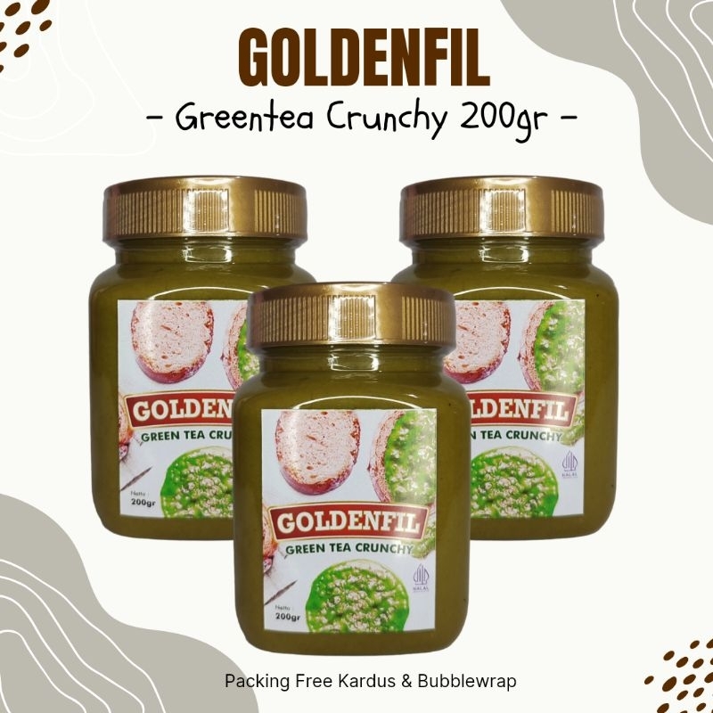 

Goldenfil Greentea Crunchy 200gr