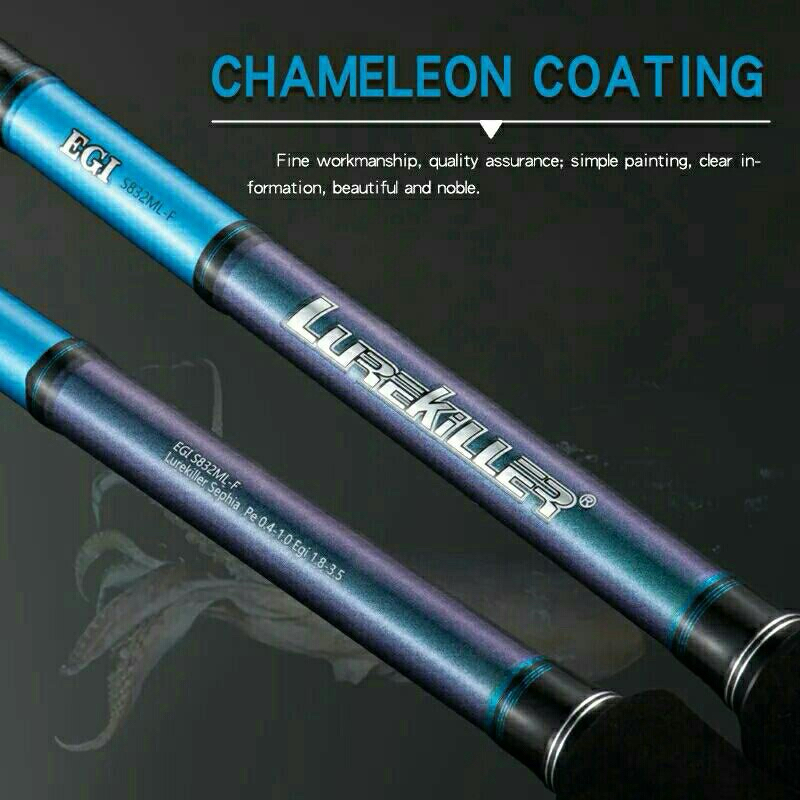 Joran Egi Lurekiller Egi 862M-F Lurekiller Sephia PE 0.5 -1.2 Carbon Hollow Fuji