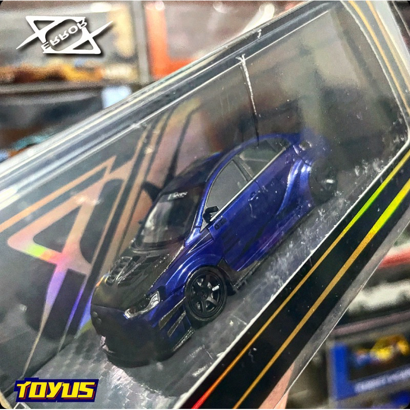 Error 404 -  Mitsubishi Lancer Evo X Varis Blue - Error404