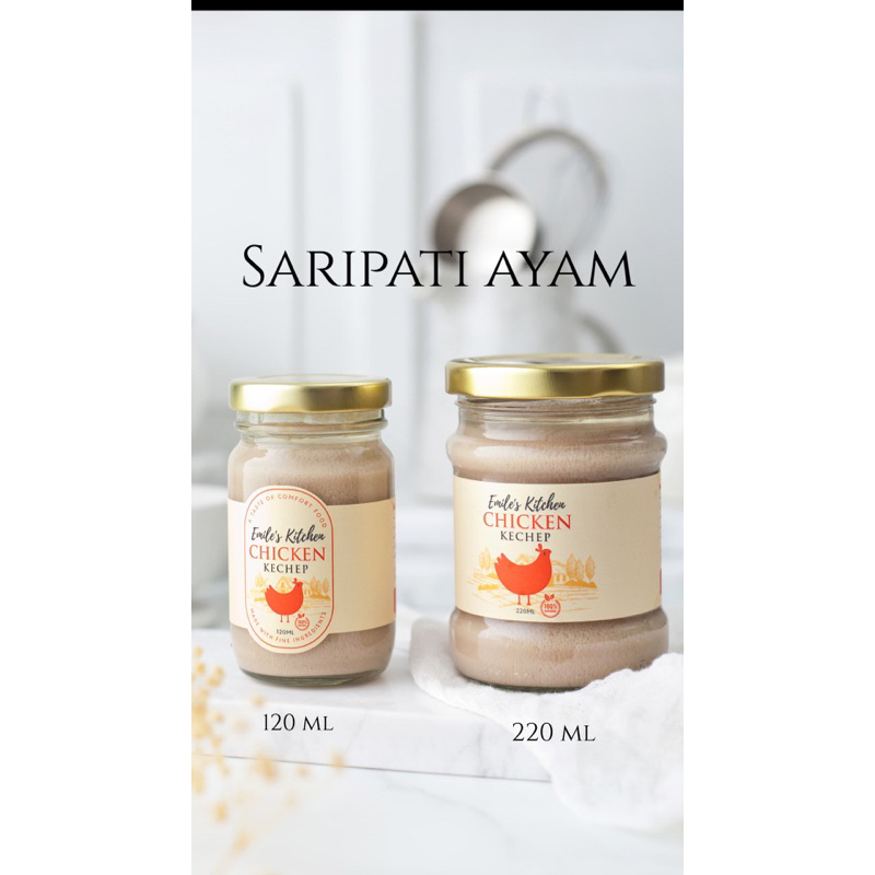 

paket isi 10 jar | kemasan120ml | sari pati ayam | kechep ayam | chicken broth | makanan sehat