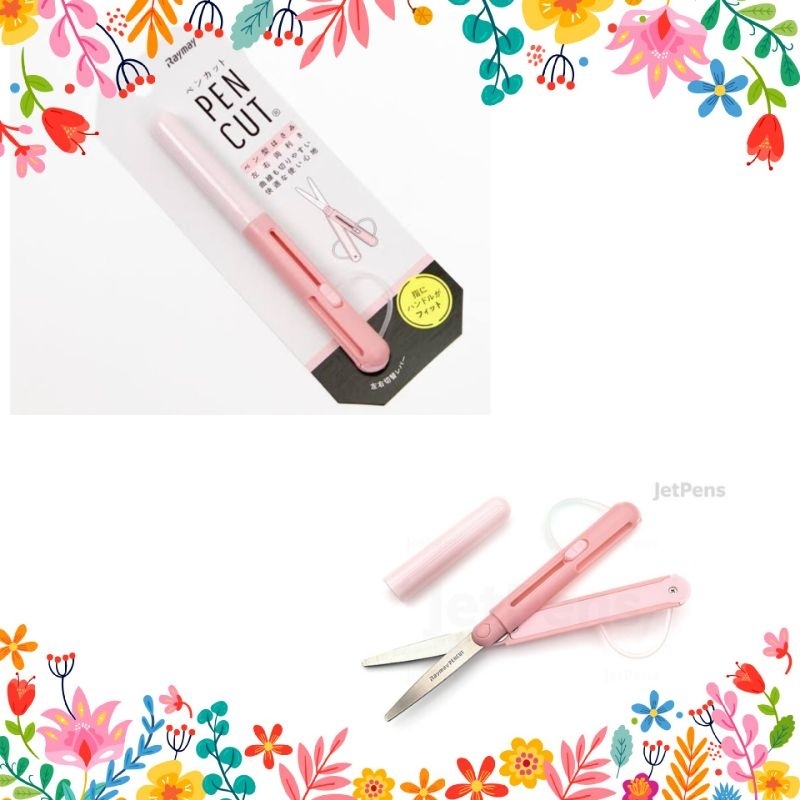 

Raymay pencut scissors japan pink (gunting lipat kecil tajam)