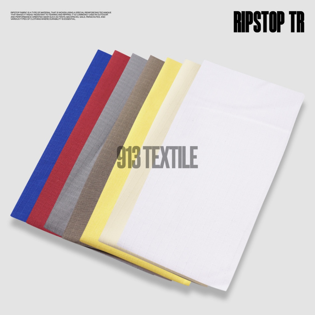 Bahan Kain Ripstop TR Untuk Celana Jaket Parka Pdl