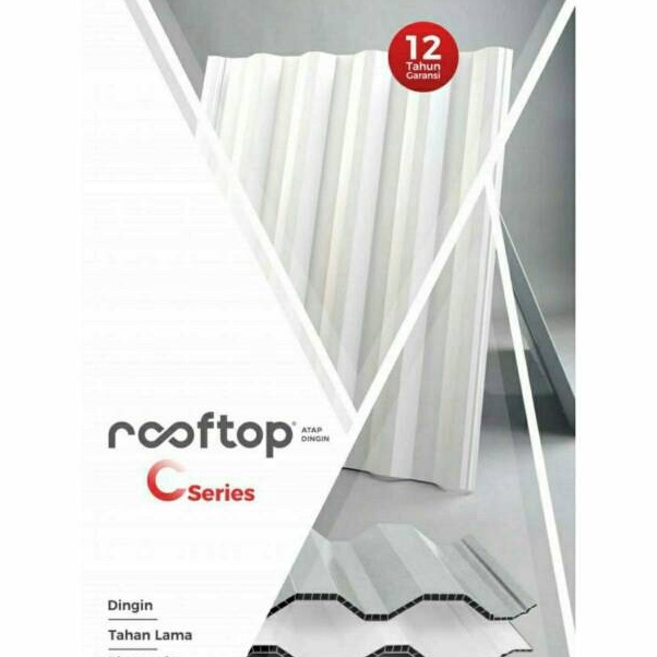 Kejar Obral  Atap uPVC Rooftop CSeriesAtap uPVC Rooftop CSeries