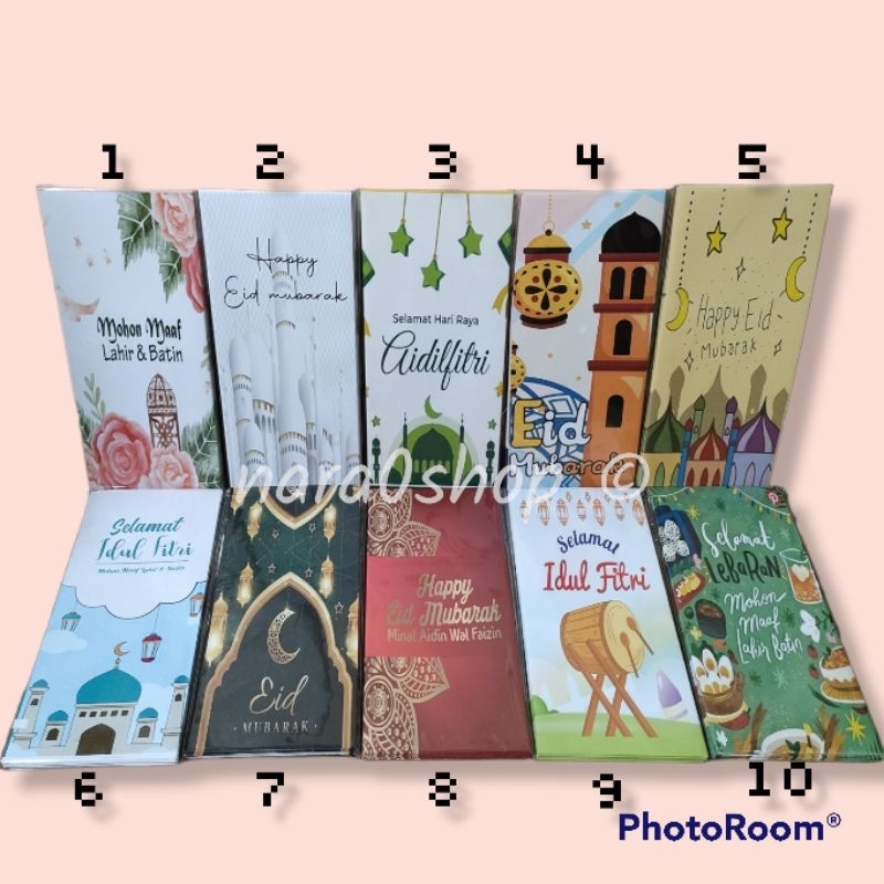 

Amplop Lebaran Unik Uk.Jumbo/Panjang