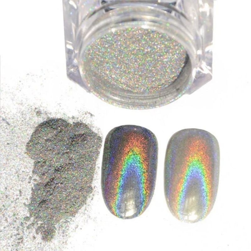 Glitter HOLOGRAM / Bubuk Glitter Nail Art Glitter