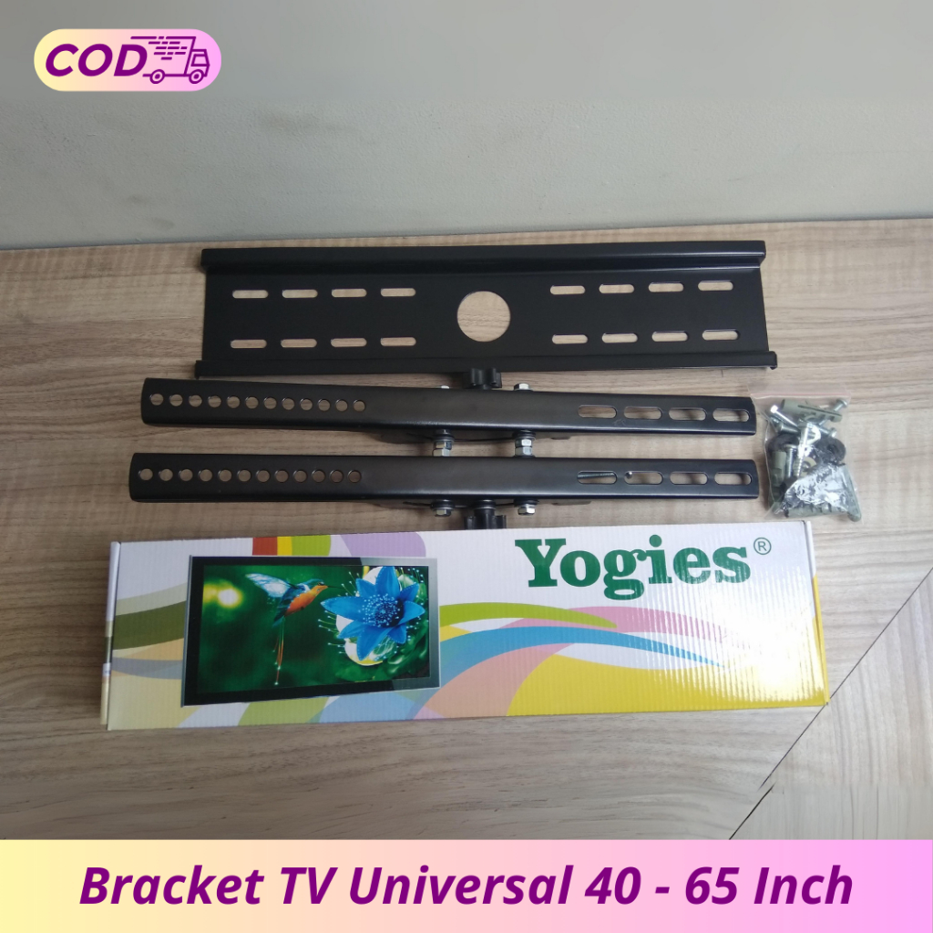 Bracket TV 40 Inch - 43 Inch - 50 Inch - 48 Inch - 55 Inch - 60 Inch - 65 Inch - Yogies Bracket TV B
