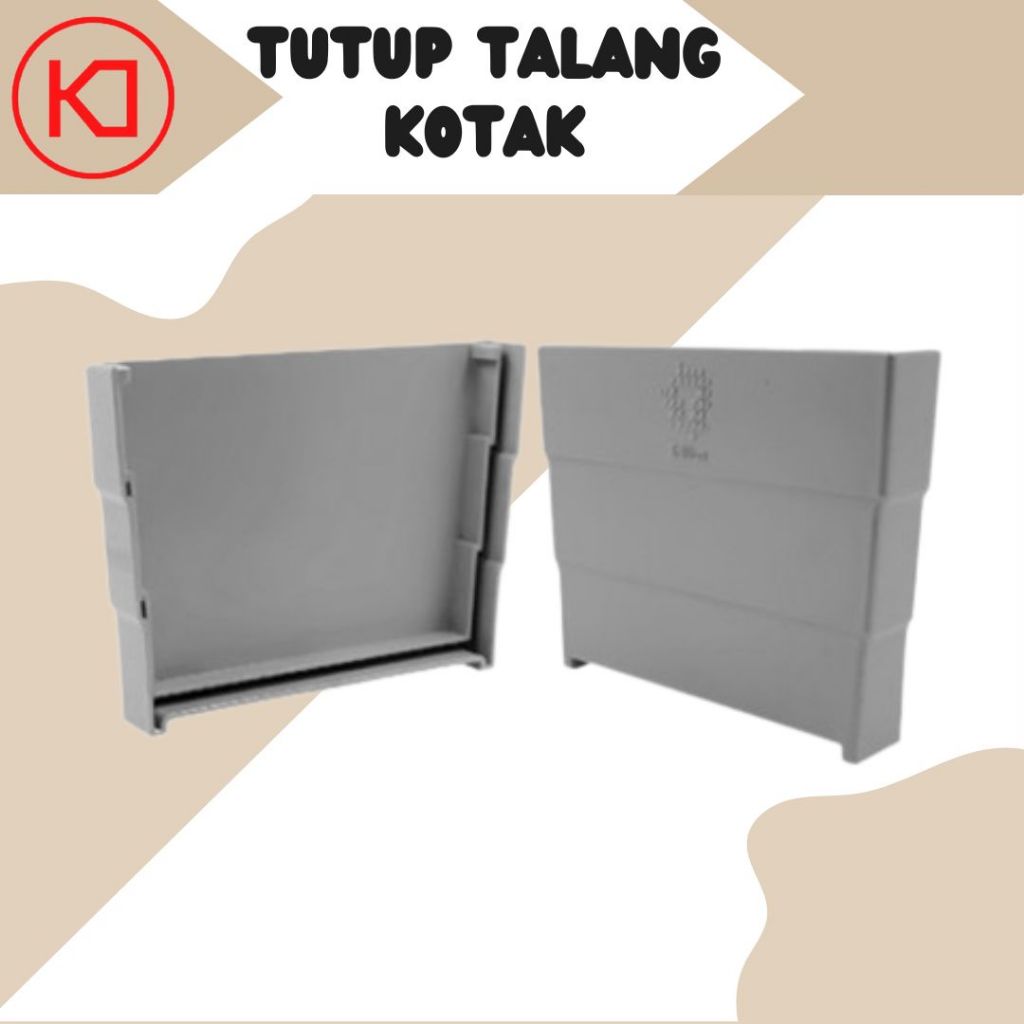 TUTUP TALANG KOTAK TRILLIUN (harga per pcs)